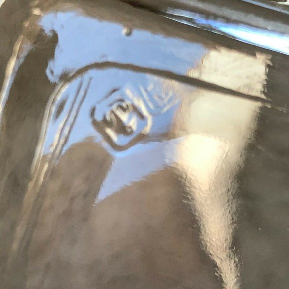 Anchor Hocking Ashtray Heavy Clear Glass Square 4 1/2" Vintage Tobacco Collectib - Picture 8 of 8